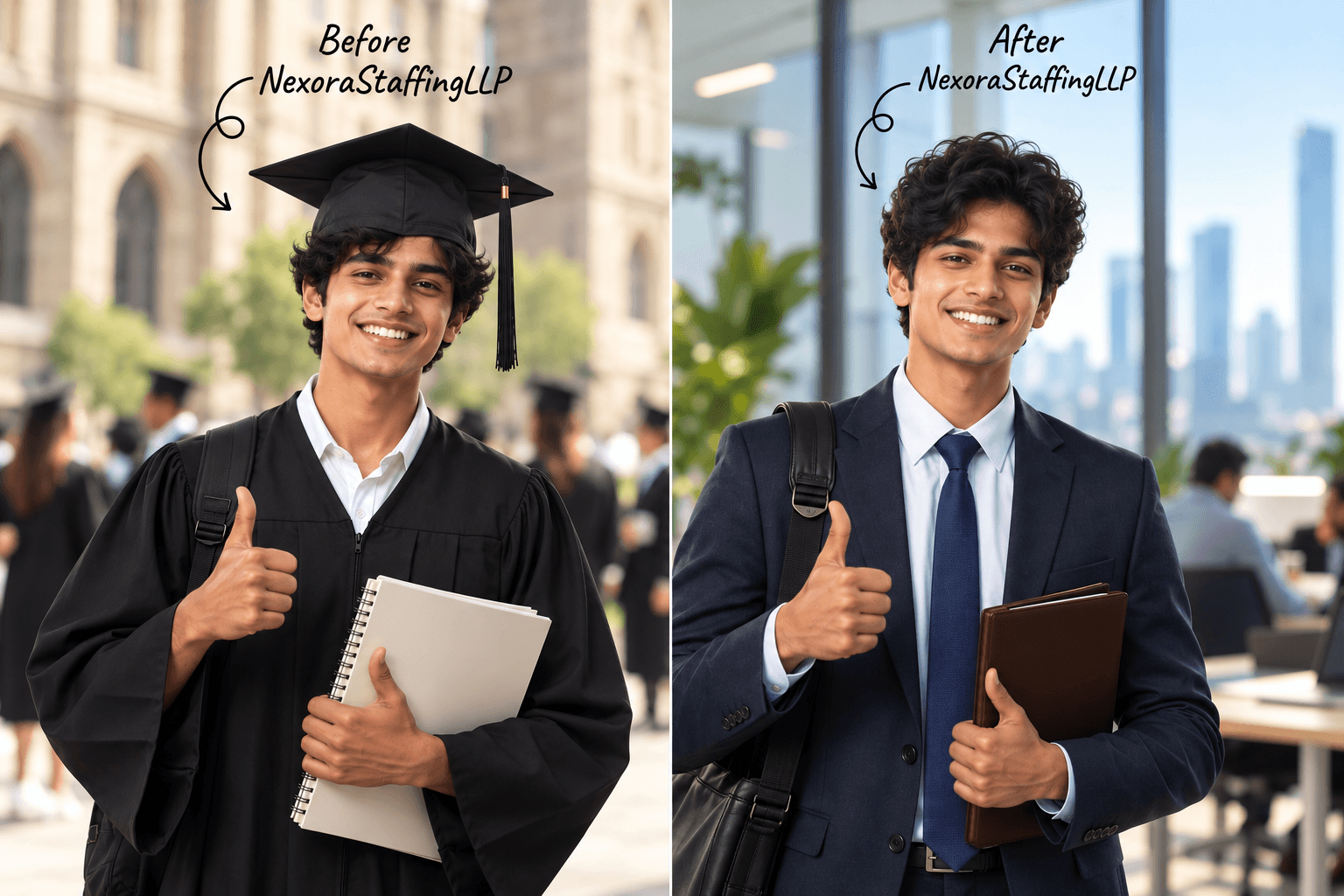 From Graduation to Career Success - Nexora Staffing